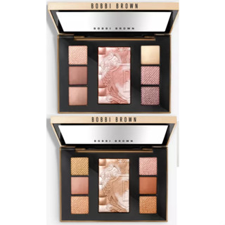 ✨英國代購 Bobbi Brown 璀璨星夜鑽石眼頰盤 輕裸時尚頰彩盤 光影三色頰彩盤 腮紅 打亮 修容 眼影盤