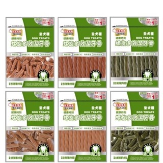 搭贈<臺灣製造>健康時刻全犬種/小型犬專用 螺旋多效潔牙骨-290g/255g DT系列零食