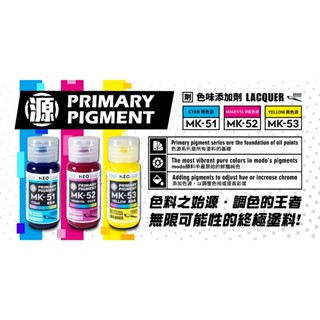 (Pandainn) modo 摩多 MK51 MK52 MK53 三原色 模型漆 模型用