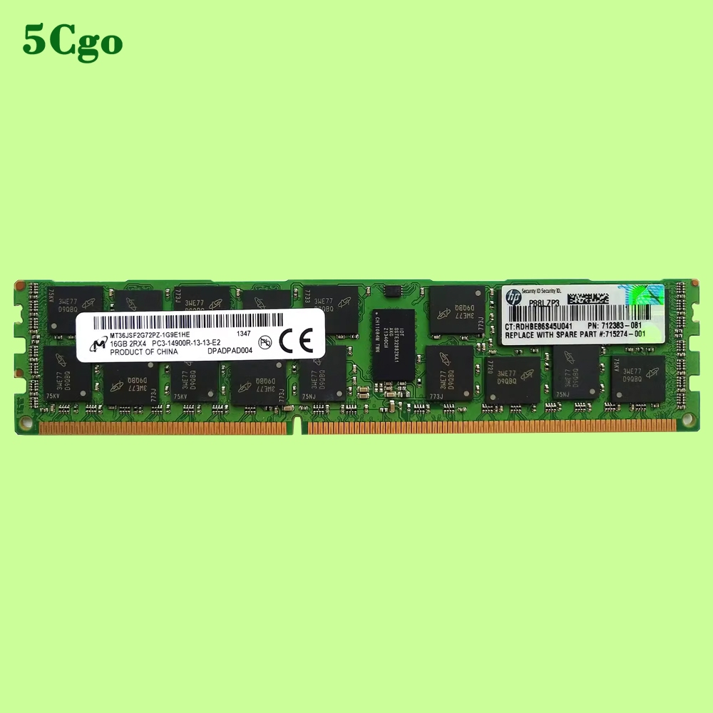 64GB (4x16GB) Samsung DDR3 ECC RAM 1866MHz PC3L-14900R für zBsp. HP Z620 / Z820