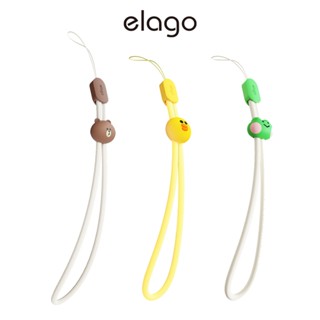 <elago>LINE FRIENDS 手機手腕繩 Airpods耳機掛繩 熊大 莎莉 Lenini雷納德