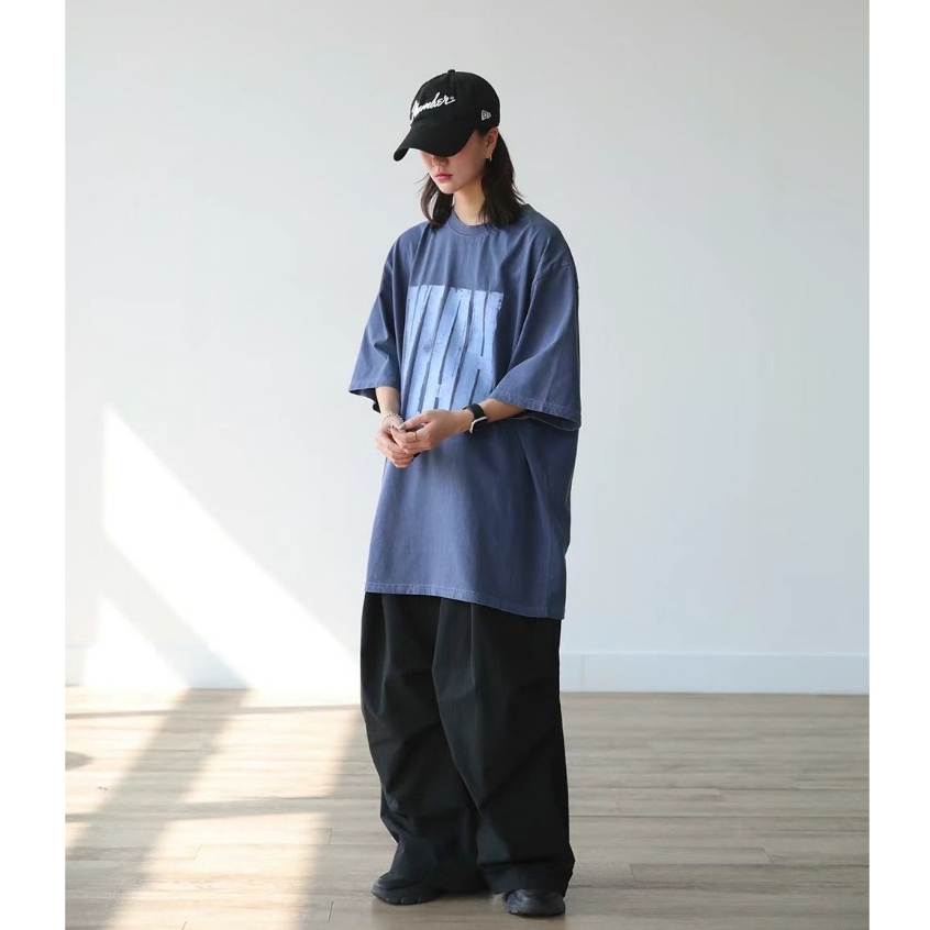 〚ES 〛正韓  yeah 落肩短袖 韓國東大門 24ss 韓國代購 落肩 寬版 短T
