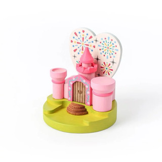 【愛心城堡、婚禮城堡、冒險城堡 】DIY．零件．小公仔．場景模型/袖珍屋 城堡系列 愛心城堡