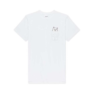 RIPNDIP CLASSIC POCKET TEE 中指貓 口袋短袖 白 RIP-02 現貨