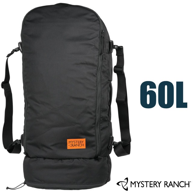 【Mystery Ranch 神秘農場】大容量可背可提行李包60L 雙背後背包 手提袋 行李旅行袋_黑_61320