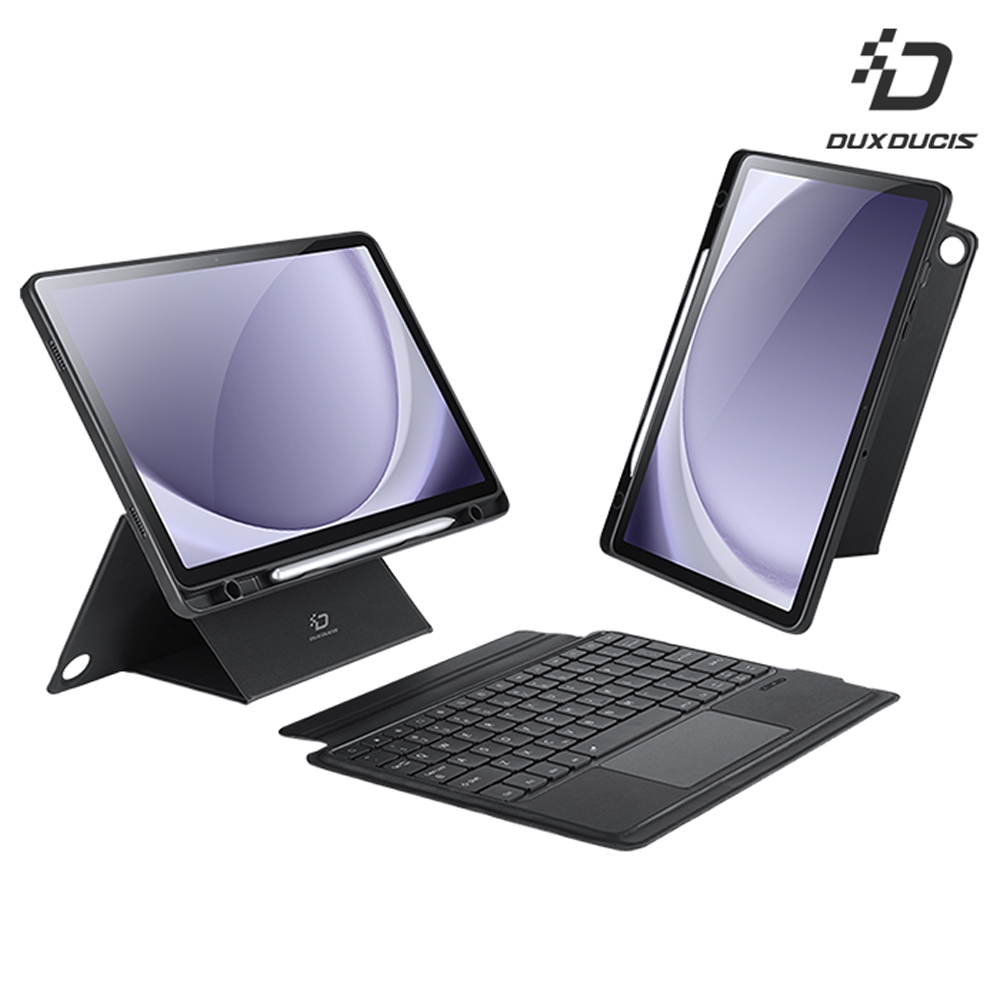 DUX DUCIS SAMSUNG 三星 Galaxy Tab A9+ DK 鍵盤保護套+實體鍵盤 磁吸分離式