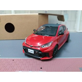 日本 原廠 店頭車 1/30 豐田 TOYOTA GR YARIS 改款 烈焰紅 模型車