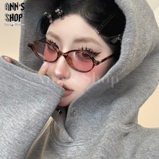 🍒Ann’s Shop🍒六月新款—復古法式橢圓小框抗UV墨鏡 明星同款 太陽眼鏡 小紅書 ins 時尚造型 配件 質感