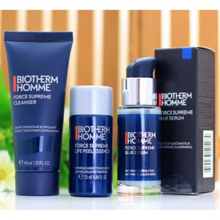 旅行組任選☆碧兒泉 男仕極量三件組(潔面霜40ml+毛孔精華水25ml+藍藻精華18ml)。特價$500.-。☆