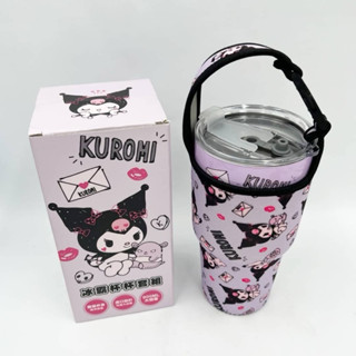 現貨 酷洛米 冰霸杯提套組 冰霸杯 保冰杯 kuromi 保冰保溫 不鏽鋼杯