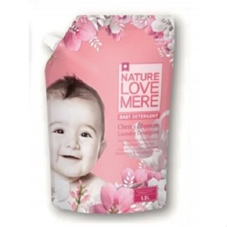 林貝兒 X NATURE LOVE MERE抗臭洗衣精1300ml (買1送1包)(8809402092284櫻花)
