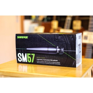 台中 夢想樂器 Shure SM57LC 動圈式 麥克風 樂器收音 音箱收音 附大轉小變徑轉接螺母 攜行袋