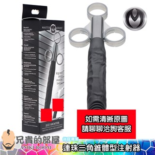 【逼真皺褶陽具型】美國xr brands 自慰擴肛 深入潤滑 簡易清潔三用 矽膠潤滑液注射器(ky,肛門潤滑,情趣用品)