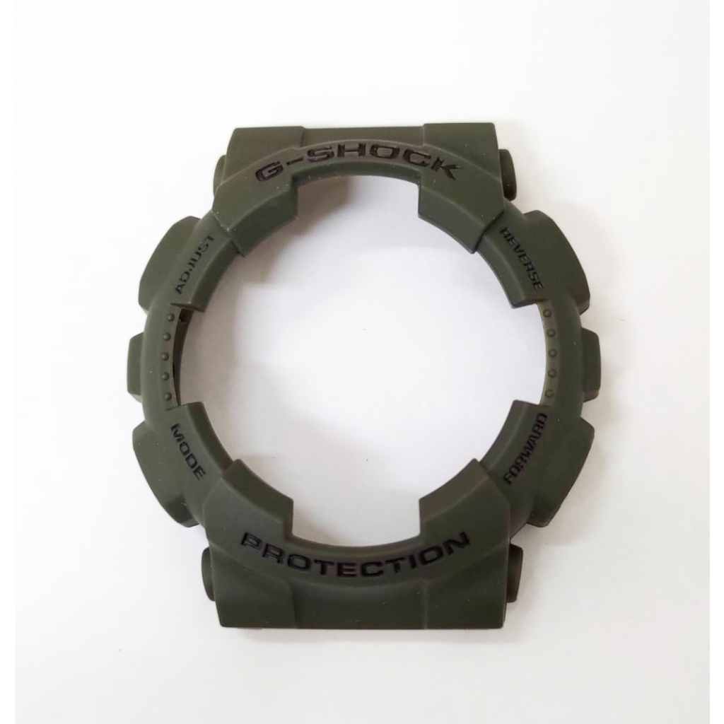 【錶殼耗材】G-SHOCK 卡西歐 GA-100 /GA-110 /GD-100 深墨綠 原廠錶殼 全新品 國隆