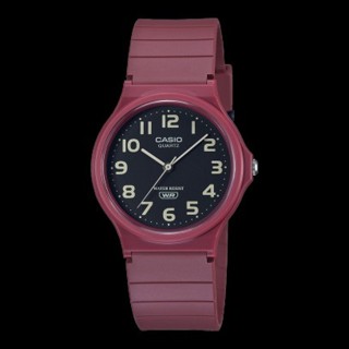 []錶子$行頭[] CASIO 卡西歐 大地霧色 指標錶 數字款 - 黑x紅 ( MQ-24UC-4B)