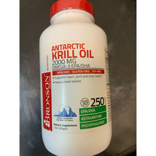 磷蝦油 Krill oil OMEGA-3 EPA DHA 美國 Amazon 進口 BRONSON 台北 快速出貨