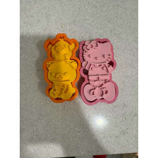 kitty 拉拉熊 可愛吐司餅乾壓模 二個一起賣哦！