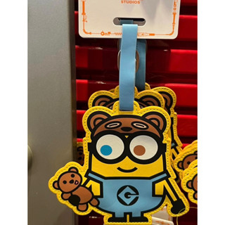 北京環球影城神偷奶爸 Minions 小小兵 Bob Tim熊 行李牌 吊牌 小小兵行李吊牌 出國必備 行李箱吊牌