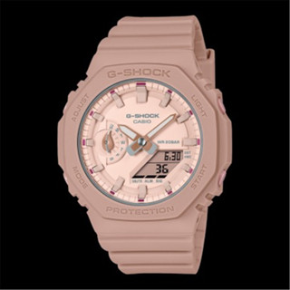 CASIO 卡西歐 G-SHOCK 植物柔和色調 八角雙顯腕錶-粉膚色 (GMA-S2100NC-4A2)[ 秀時堂 ]