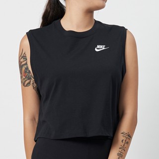Nike AS W NSW Club CRP SL Tee 女款 黑色 運動 刺繡Logo 背心 FV5506-010