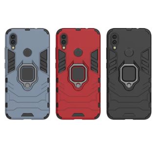 軍規防摔手機殼 紅米 Note 7 鋼鐵指環支架 紅米 Note7 防摔殼 M1901F7H 手機殼 防摔