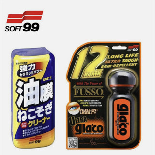 《親和力》 SOFT99 新連根拔除清潔劑(水性) C238 超級免雨刷玻璃精 C236