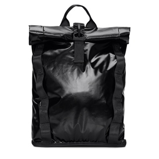 Rains 防水捲蓋後背包 筆電包 Sibu Rolltop Rucksack Mini 系列 黑色