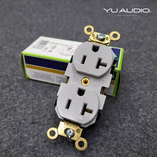 【 美國原裝進口+最強面板】 Leviton 5362(現貨灰/紅色)比Cooper IG8300 HUBBELL更中性