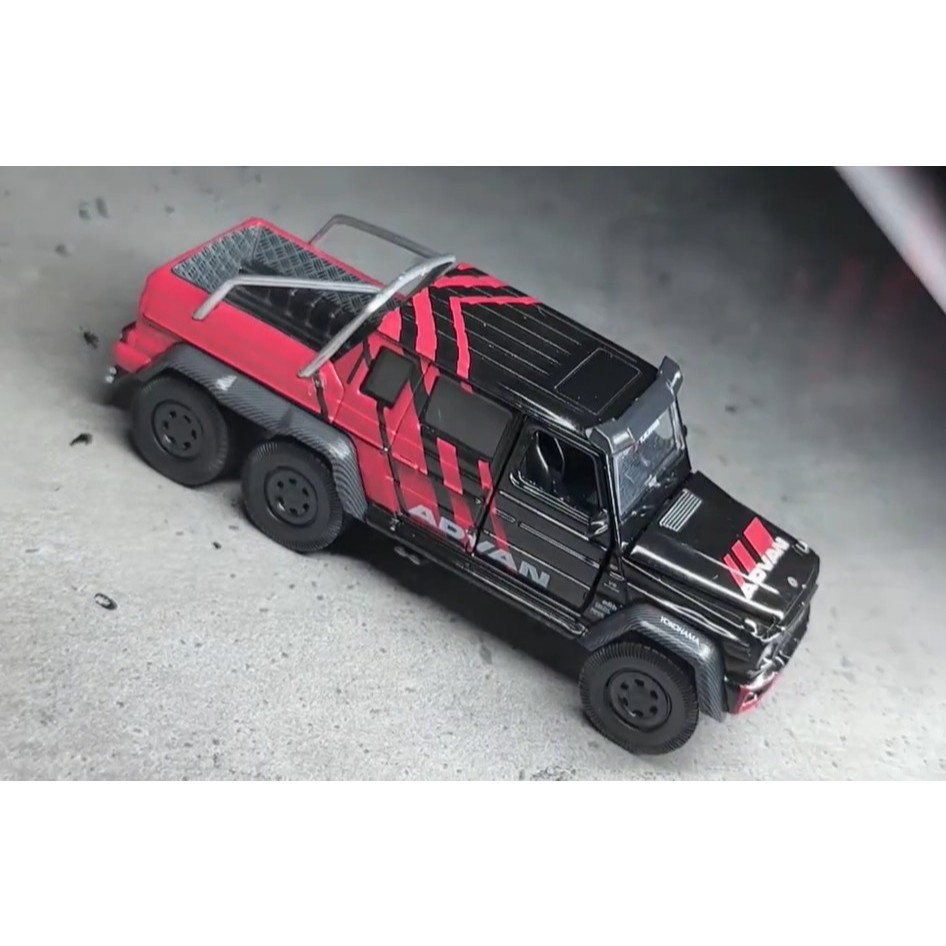Era Car 賓士 Mercedes-Benz G63 AMG 6X6 G卡 Advan 橫濱 塗裝 大G