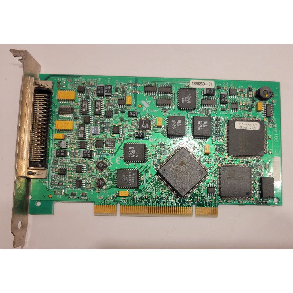 國家儀器  NI PCI-6014 資料擷取卡