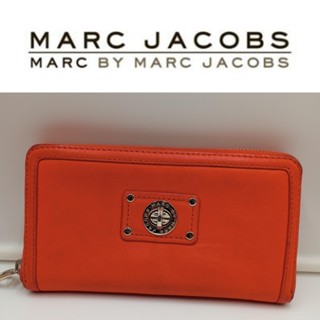 二手真品 MARC BY MARC JACOBS 長皮夾 SH001