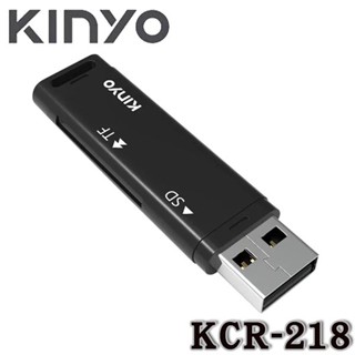【3CTOWN】含稅 KINYO KCR-218 USB2.0 雙槽迷你讀卡機 SD+TF(Micro SD)