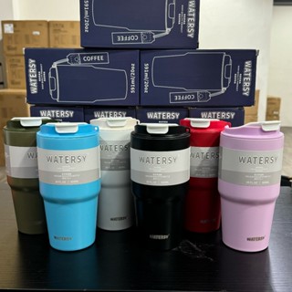 臺灣現貨10%蝦幣回饋 WATERSY 304不銹鋼陶瓷內膽保溫杯 咖啡杯 環保杯 冰霸杯 保溫杯 保溫瓶 隨手杯