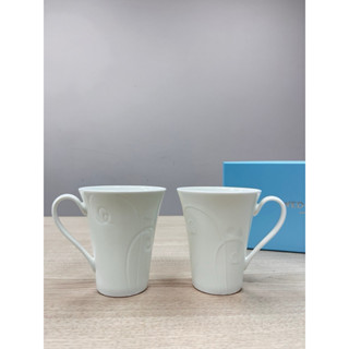 英國WEDGWOOD浮雕骨瓷馬克杯 咖啡杯禮盒