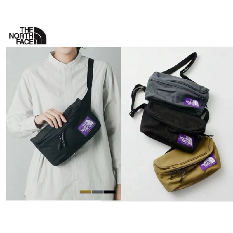 THE NORTH FACE TNF Field Funny 紫標 防潑水 側背包 腰包 24 NN7352N潮流
