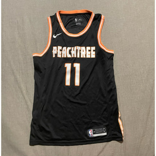 二手Nike Trae Young亞特蘭大老鷹Atalanta Hawks城市版球衣 SZ L