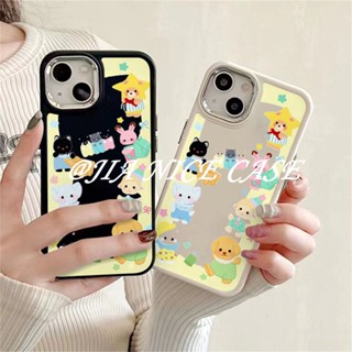 電鍍iPhone11 12 13 14plus 15 16Pro max手機殼 卡通小動物 蘋果XR XS MAX保護殼
