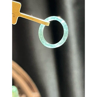 🦋14.2mm冰種藍水翡翠玉戒🌸天然翡翠A貨