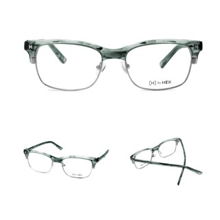 HEX Eyewear Jordan B 光學眼鏡 | 方形眉框 | 臺灣製 | 金屬膠框眼鏡