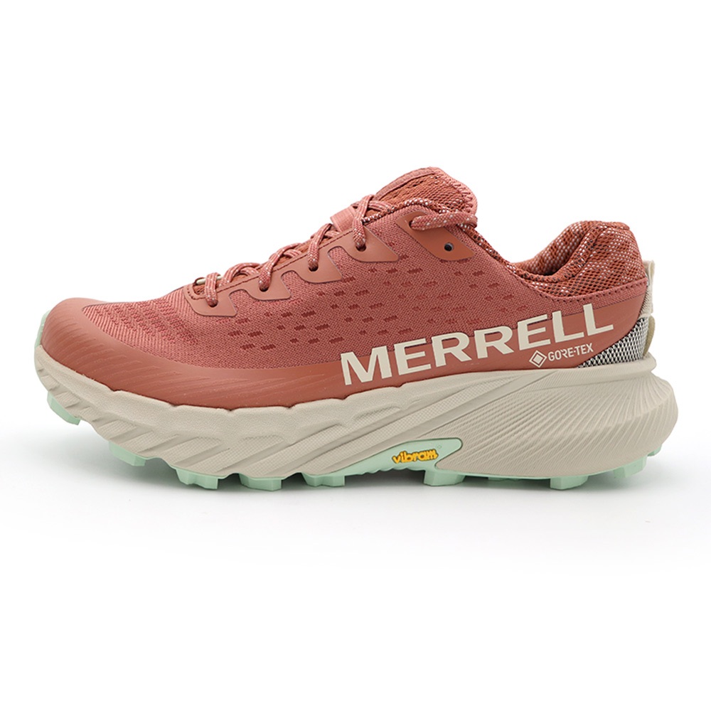 Merrell Agility Peak 5 磚紅 防水 輕量戶外 慢跑鞋 女款 J2624【新竹皇家ML068256】