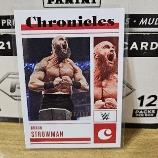 球員卡 Panini Chronicles Braun Strowman 限量199 197/199 WWE