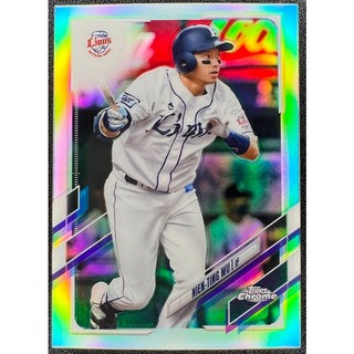 球員卡 吳念庭 2021 Topps Chrome NPB Nippon Baseball Refractor 亮面
