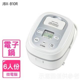 TIGER 虎牌 6人份tacook微電腦多功能炊飯電子鍋(JBX-B10R)