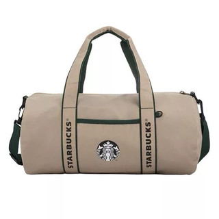 星巴克 品牌卡其色背提兩用包 Starbucks 2024/07上市