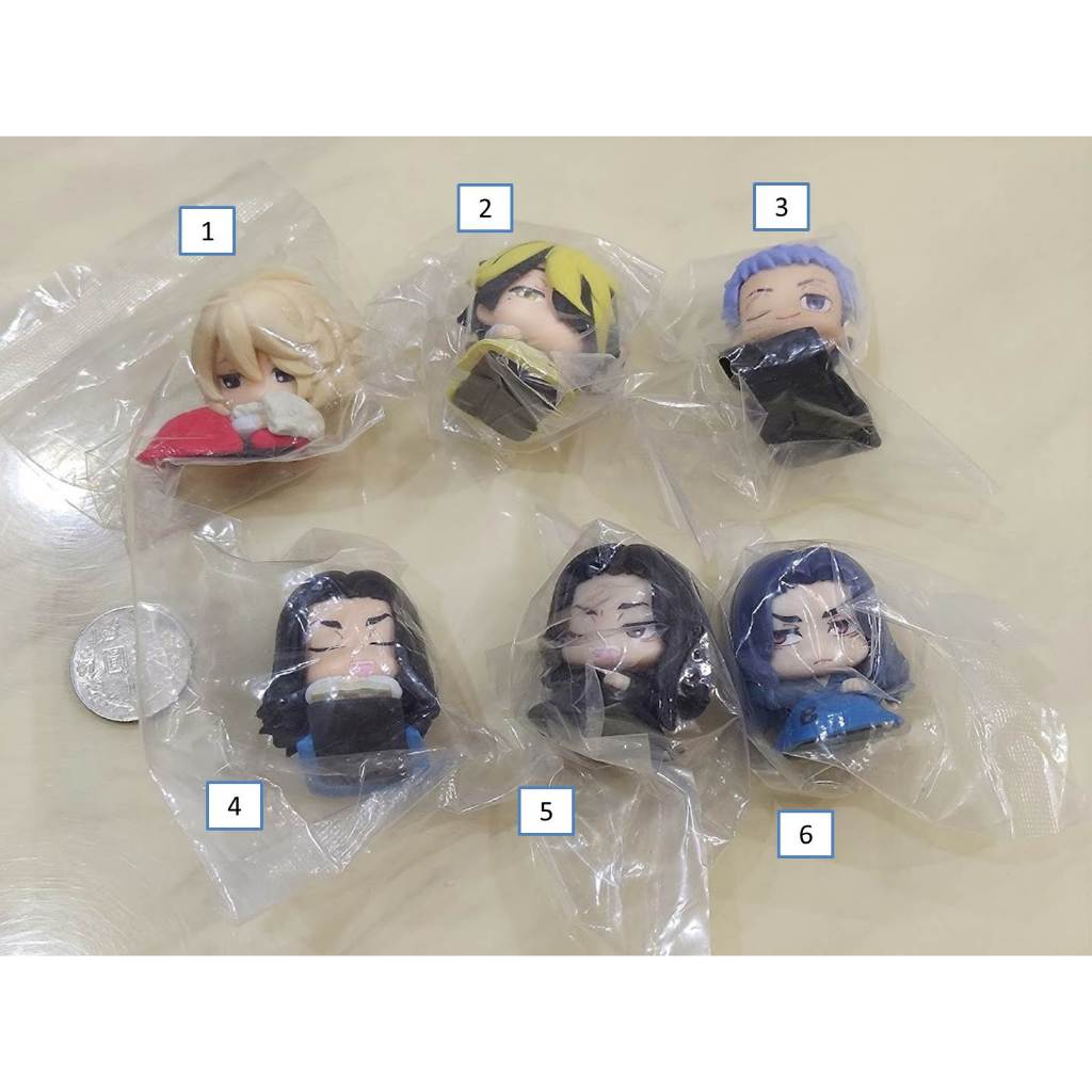[睡睡蛙小池] 東京復仇者 扭蛋 轉蛋 公仔 睡眠 羽宮一虎 三谷隆 場地圭介 佐野萬次郎 松野千冬 九井一