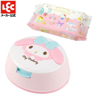 §小俏妞部屋§ 🩷LEC My Melody美樂蒂Kuromi 酷洛米 Kitty 大耳狗 濕紙巾盒(內附一包80抽)