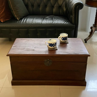 Wooden Box/Storage Box & Coffee Table歐式復古咖啡桌茶兒收納櫃