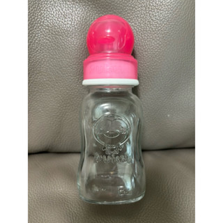 PUKU 藍色企鵝 標準口徑玻璃奶瓶 奶瓶 奶嘴M 玻璃奶瓶 150ml