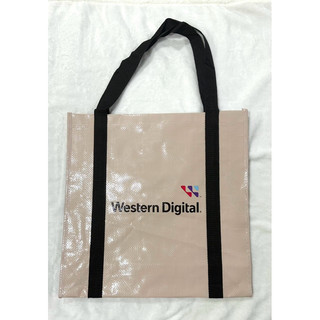 Western Digital 粉色防水側背袋／大購物袋（全新）