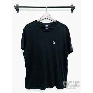 U.S. POLO ASSN. 二手 LOGO 素TEE 短TEE M號